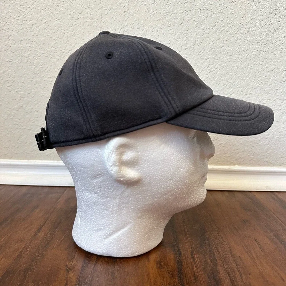 LULULEMON Womens Dusty Black Baseball Cap Adjustable Strap One Size RARE!!!